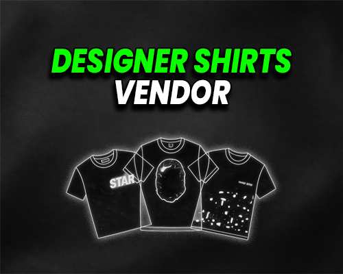 Designer Shirts Vendor *PASSING*