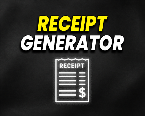 Receipt Generator