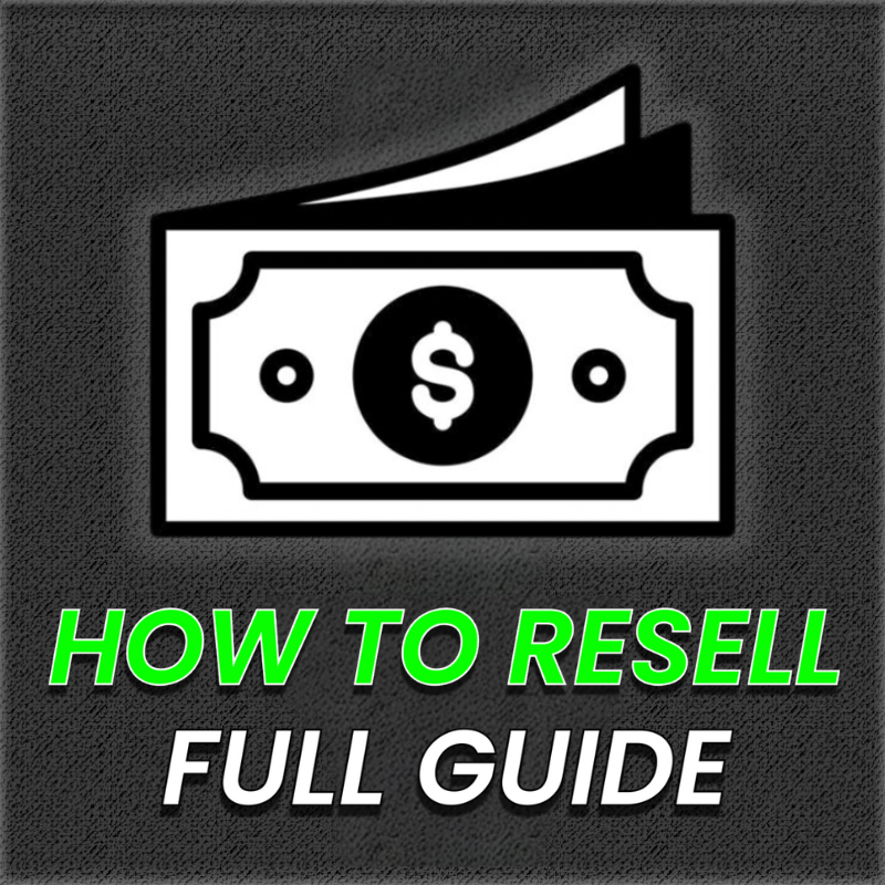 Resell Guide (Step-by-Step)